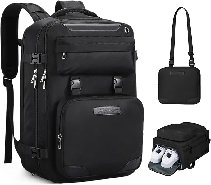 Maelstrom Travel Backpack for Women Men, 35L Waterproof Laptop Backpack Fits by Maelstrom