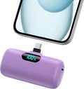 Mini Portable Charger USB C Power Bank, Upgraded 5000mAh PD Fast Charging by HETP