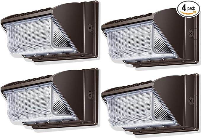 ledmo Wall Pack Light 150w Waterproof 5000K 21000lm 100-277V Equivalent Energy by LEDMO