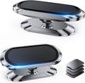 【2-PACK】Magnetic phone holder for car, iPhone Magnetic car mount for cell phone by Coolpow