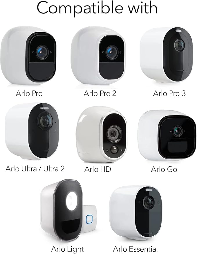 Wall Mount for All Arlo Camera, Arlo Ultra, Arlo Essential, eufyCam E/2C - Image 2