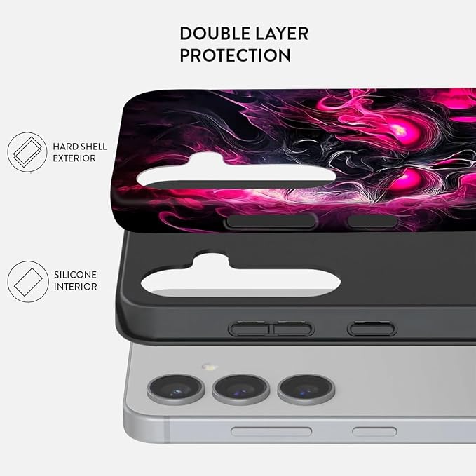 Compatible for Samsung Galaxy A17 5G Case, Dual Layer Heavy Duty 2 in 1 - Image 2