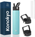 Konokyo Insulated Water Bottle 24oz Stainless Steel Sport Bottles by Konokyo