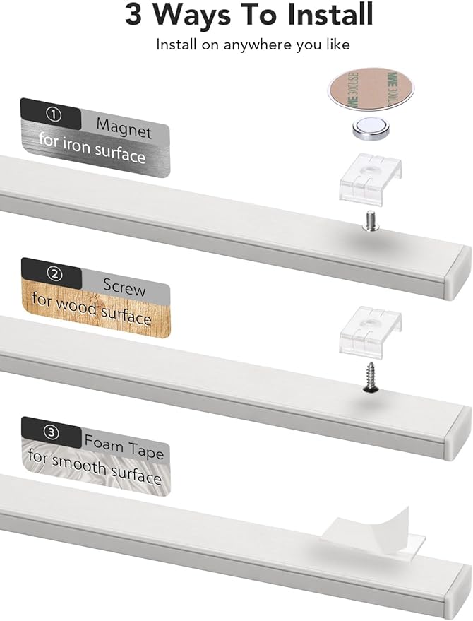 Motion Sensor Under Cabinet Lighting Indoor Plug in - Image 7