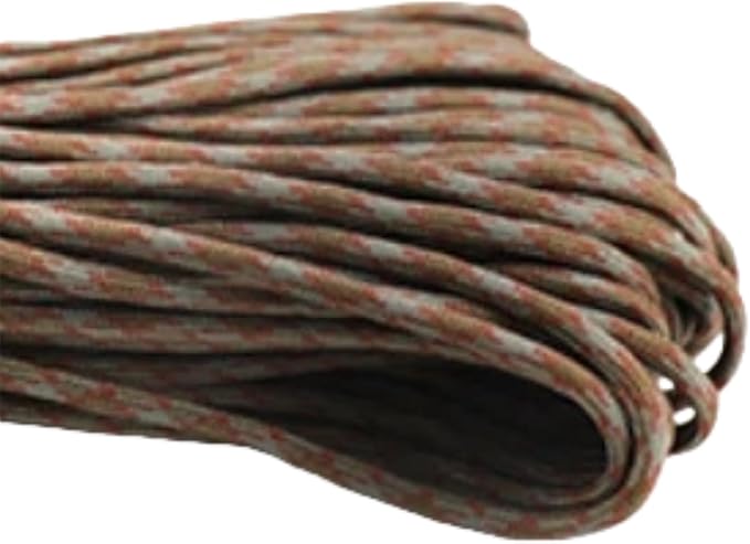 Paracord 550 Rope 100 Feet 5/32 Inch 7 Strand Type III Nylon Rope Parachute Cord by KOKKOYA
