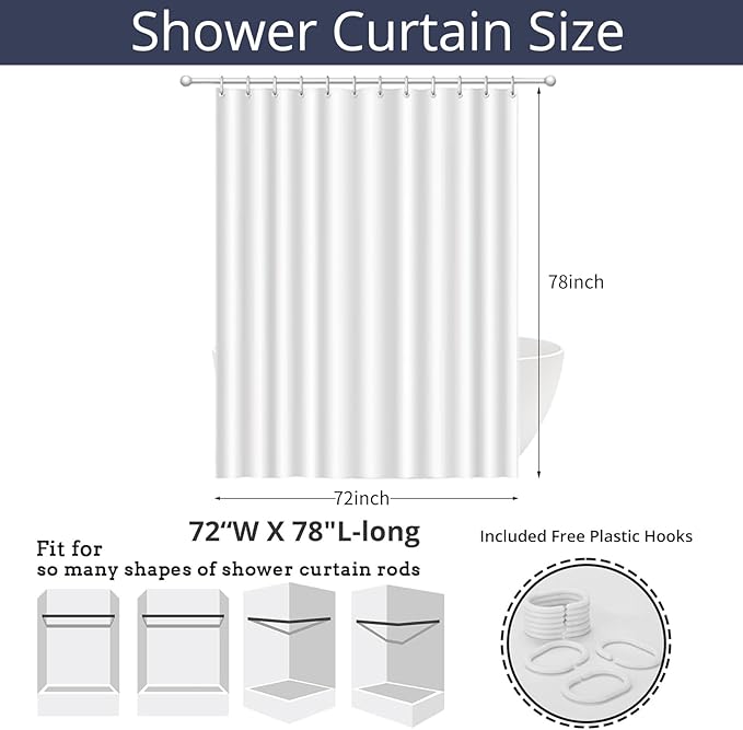 Purple Bow Shower Curtain - Image 7