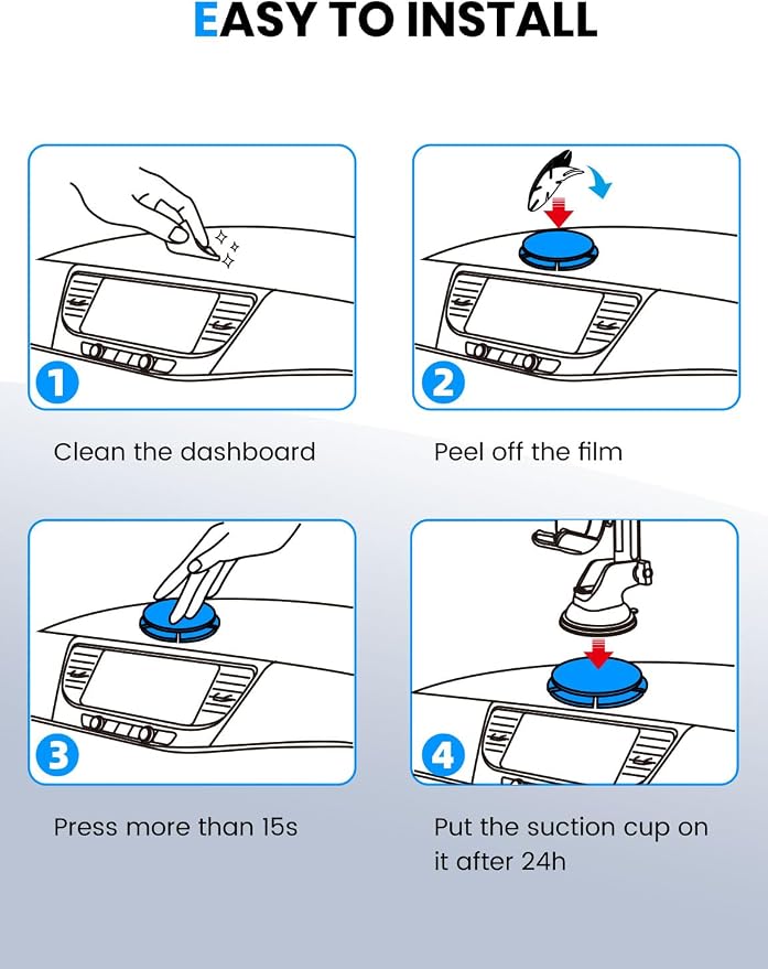 eSamcore Dashboard Pad Mounting Disk - Image 6
