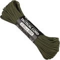 Atwood Rope MFG 275 Tactical Paracord 100 Feet 4-Strand Core Nylon Parachute by AtwoodRopeMFG