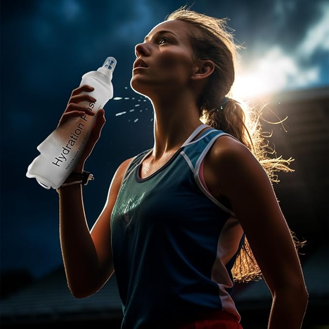 WILDREEDS 500ml Soft Flask, TPU Collapsible Soft Water Bottle - Image 6