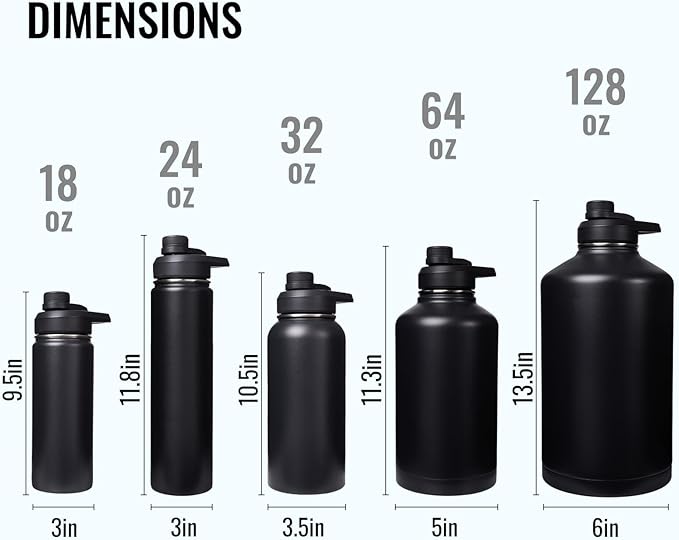 Fijinhom 18 oz Insulated Water Bottle - Image 5