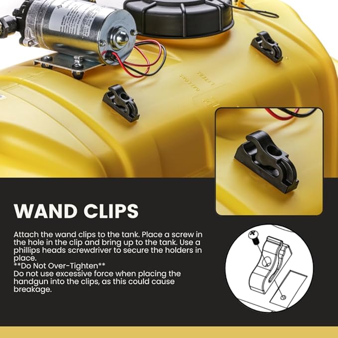 25 Gallon Bronze Spot Sprayer – 1.2 GPM High-Flo 12V Pump, EcoGun with Adjustable Nozzle, 15’ Hose – ATV/UTV Lawn & Garden Sprayer for Weed & Pest Control