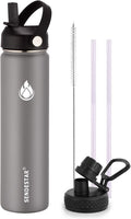 SENDESTAR Stainless Steel Water Bottle, Wide Mouth Water Bottle 24 oz by Sendestar