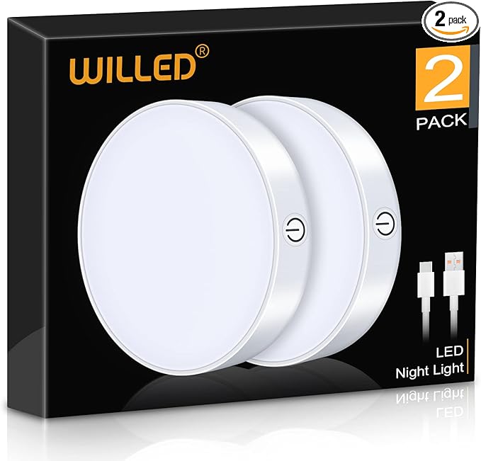 WILLED Dimmable Touch Light Buit-in 1000mAh Large Battery Rechargeable LED Tap by WILLED