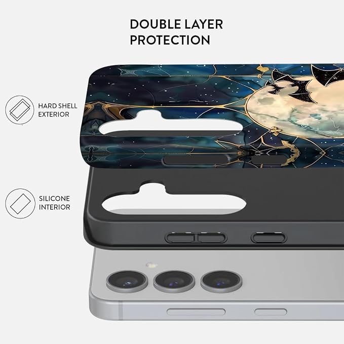 Compatible for Samsung Galaxy A16 5G Case, Dual Layer Heavy Duty 2 in 1 - Image 2