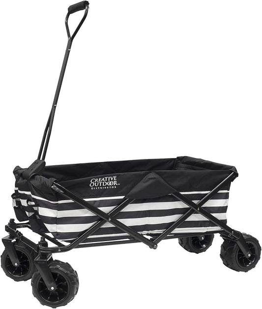 Creative Outdoor Original Folding Wagon All-Terrain Wheels