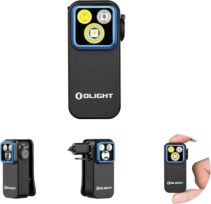 OLIGHT Oclip Pro EDC Flashlight Clip-on Light Bundle Oclip Series Headlamp Strap - Image 2