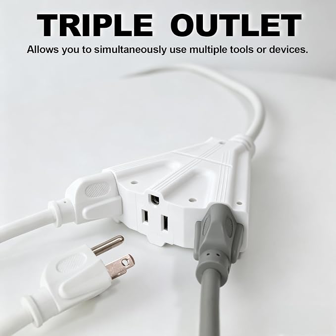 EP 2 Pack 15 Ft Outdoor Extension Cord - Image 4