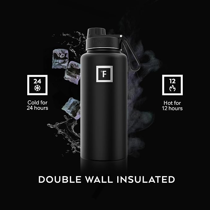 IRON °FLASK Camping & Hiking Hydration Flask - 32 oz Aurora - Image 4