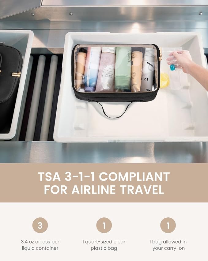 LOVEVOOK 50L Travel Backpack for Women Men, TSA Personal Item Travel Bag Fits - Image 8