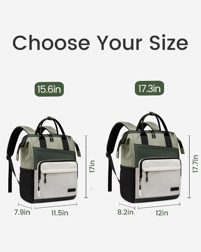 LOVEVOOK Laptop Backpack for Women, 15.6 Inch Travel Backpack for Work College - Image 8