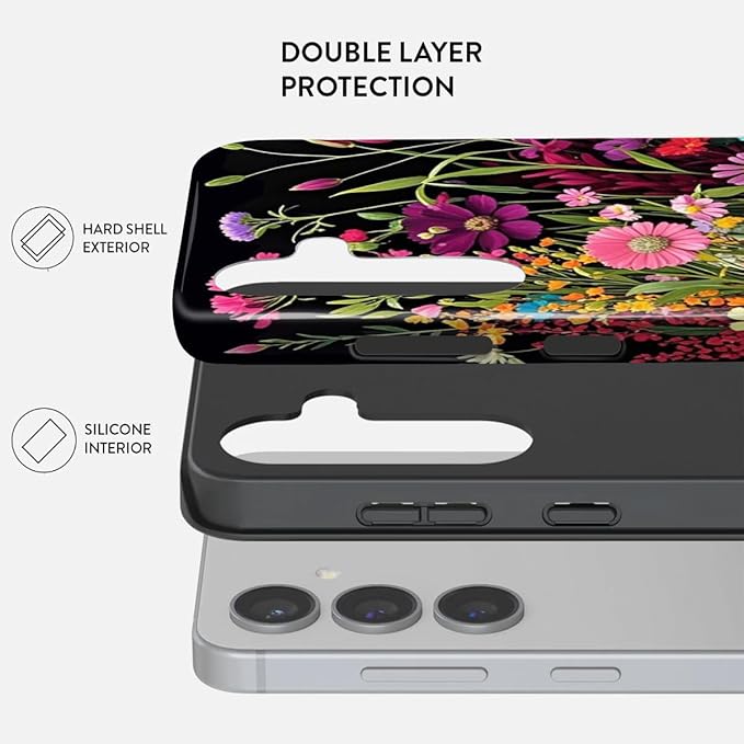 Compatible for Samsung Galaxy S25 5G Case, Dual Layer Heavy Duty 2 in 1 - Image 2