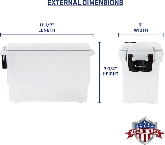 Sheffield 12758 4-Pack Ammo Storage Box, Mothers Day Gifts, .30 Cal Field Boxes - Image 2