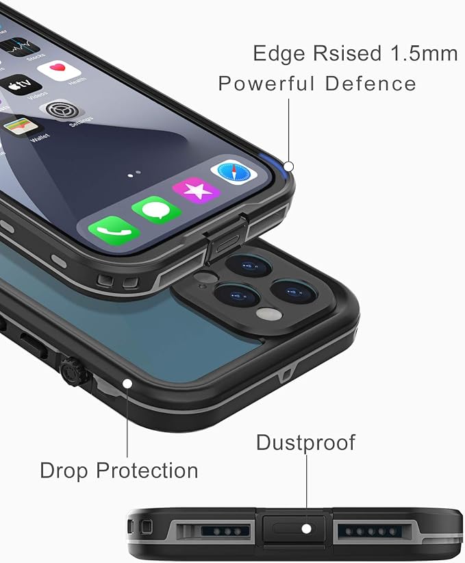for iPhone 12 Pro Max Waterproof Case 6.7'' - Image 5