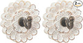 dwellington Distress Wood Flower Coat Hooks by dwellington