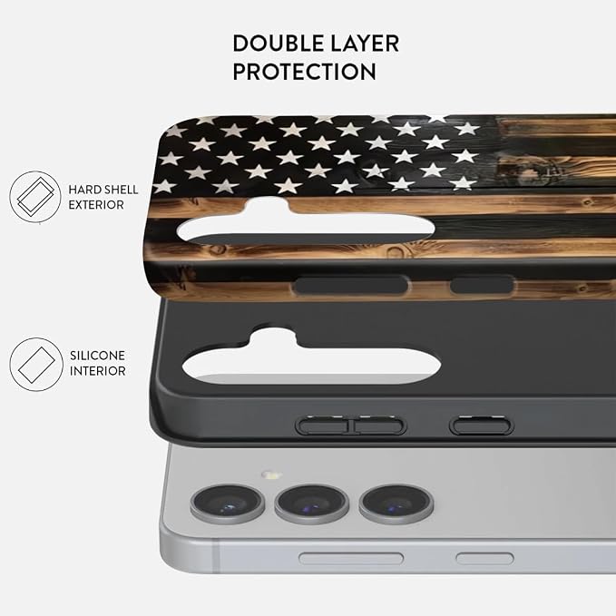 Compatible for Samsung Galaxy A37 5G Case, Dual Layer Heavy Duty 2 in 1 - Image 2