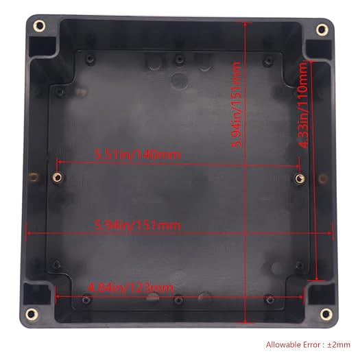Project Box IP65 Waterproof Junction Box ABS Plastic Electrical Boxes DIY - Image 3
