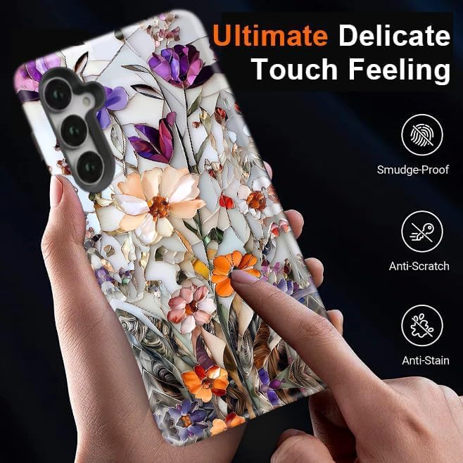 Compatible for Samsung Galaxy A37 5G Case, Dual Layer Heavy Duty 2 in 1 - Image 7