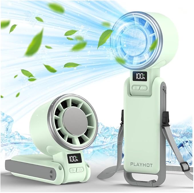 PlayHot Upgraded Portable Handheld Fan by PlayHot-CoolSummer
