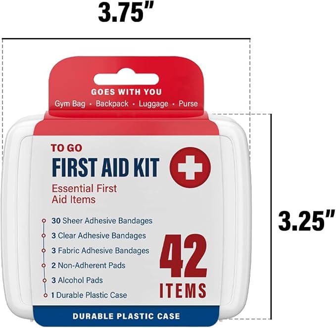 DecorRack 4000 Piece First Aid Kit, 96 Individual Boxes of 42 Items Each - Image 5