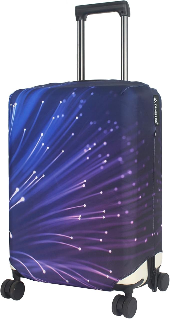 Explore Land Travel Luggage Cover Suitcase Protector Fits 27-30 Inch Case - Image 8