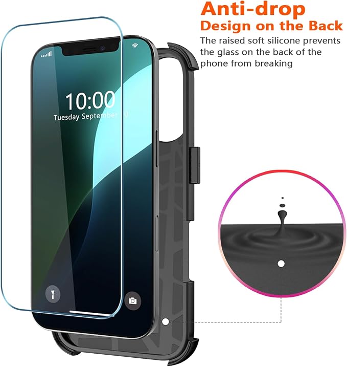 for iPhone 16 Case Heavy Duty Protection Phone Case Cover - Image 7