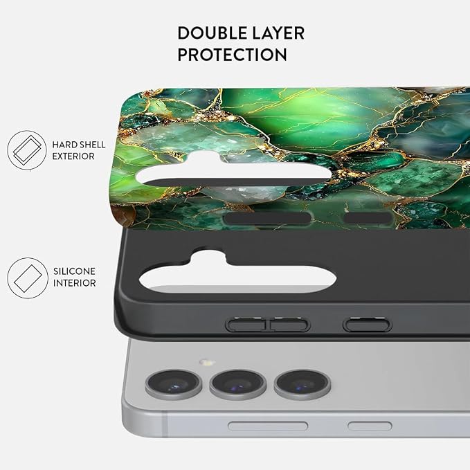 Compatible for Samsung Galaxy A17 5G Case, Dual Layer Heavy Duty 2 in 1 - Image 2