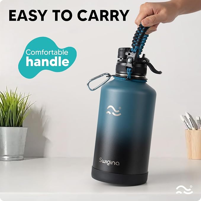 Swigina 64 oz Insulated Water Bottle - Image 5
