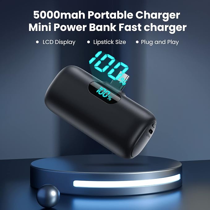 Small Portable Charger for iPhone 17/16/15 Series, 5000mAh 3A PD USB C Power - Image 7