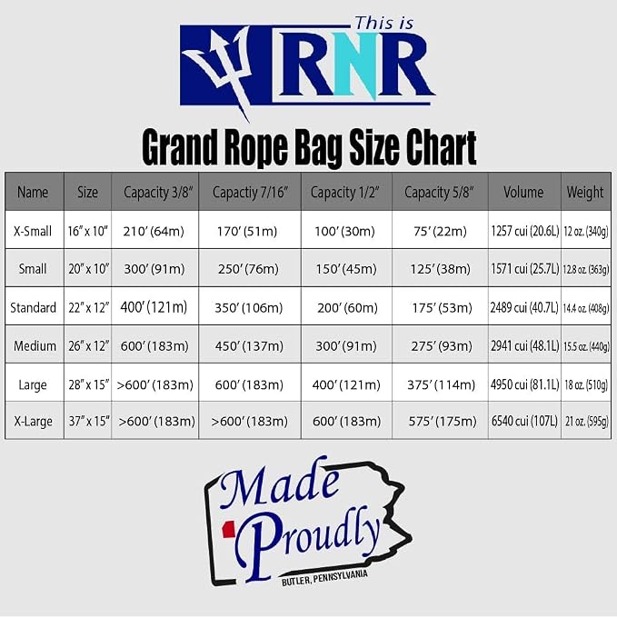Rock-N-Rescue Grand Rope Bag, Premium Climbing Gear Storage Backpack, - Image 9