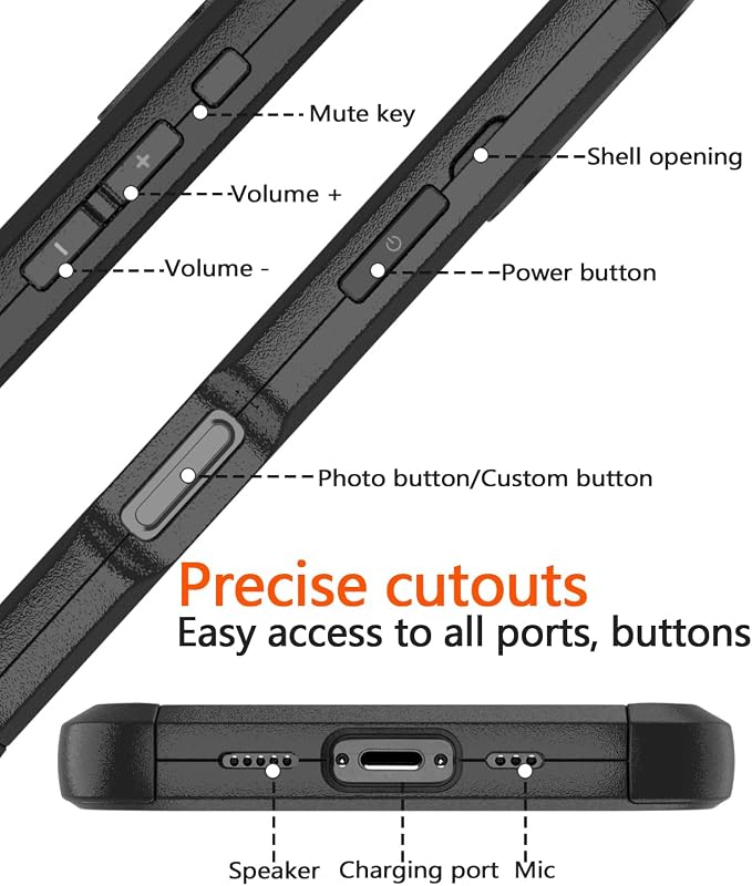 for iPhone 16 Case Heavy Duty Protection Phone Case Cover - Image 4