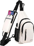 JENAGREEN Waterproof Sling Backpack Crossbody Sling Bag by JENAGREEN