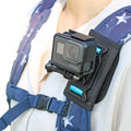 Backpack Shoulder Strap Mount Camera by SKEZN