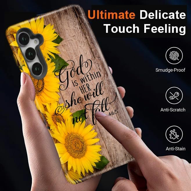 Compatible for Samsung Galaxy A27 5G Case, Dual Layer Heavy Duty 2 in 1 - Image 7