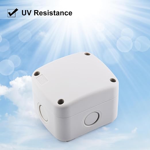 SuperInk White Junction Box ABS Plastic IP66 Waterproof, Dustproof Universal - Image 2
