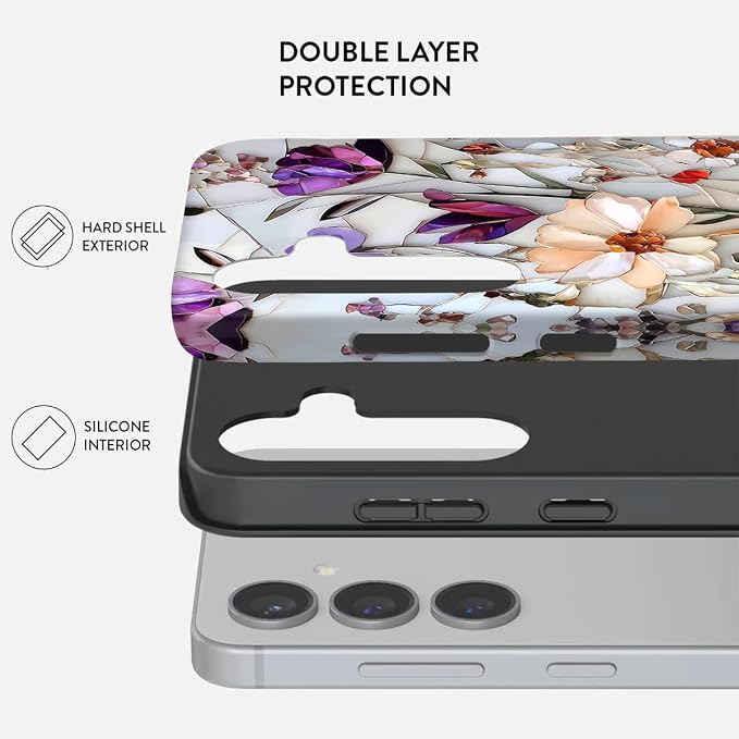 Compatible for Samsung Galaxy A17 5G Case, Dual Layer Heavy Duty 2 in 1 - Image 2