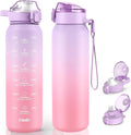 SLUXKE Stainless Steel Insulated Water Bottle 32oz by SLUXKE