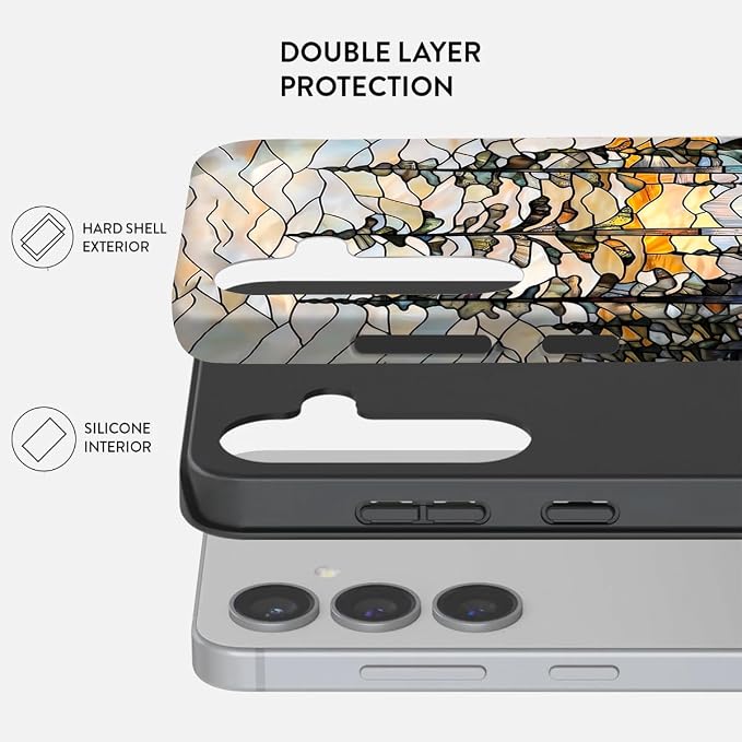 Compatible for Samsung Galaxy A36 5G Case, Dual Layer Heavy Duty 2 in 1 - Image 2