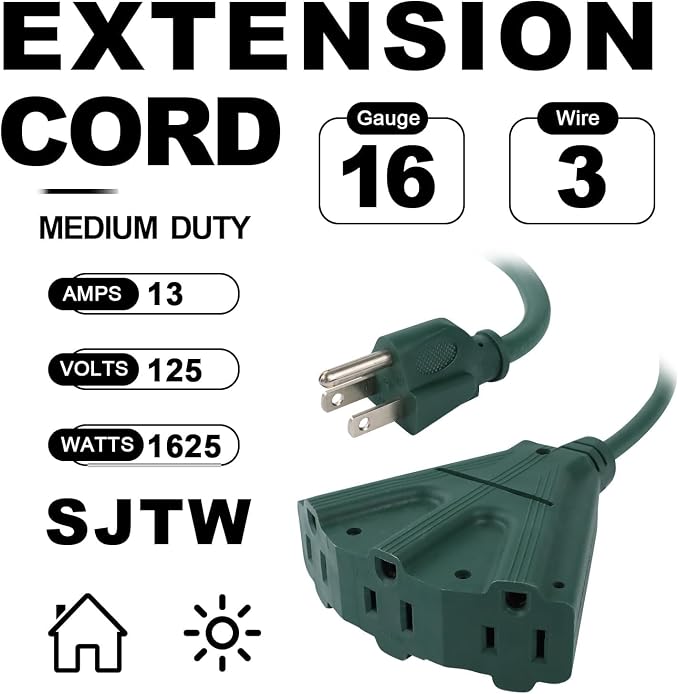 EP 6 Ft Outdoor Extension Cord - Image 2