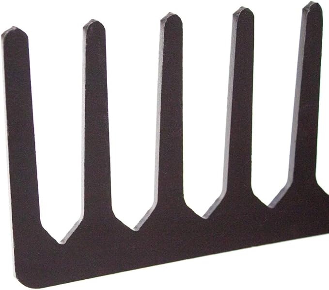 Bully Tools 92311 16-Inch Level Head Rake with Fiber Glass Handle and 14 Steel Head Tines, 60-Inch