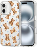 MOSNOVO for iPhone 16 Case, Shockproof Military-Grade Protection 6.6ft Drop by Mosnovo